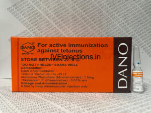 tt vaccine ampoule