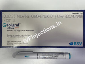 Foligraf 1200 IU Injection