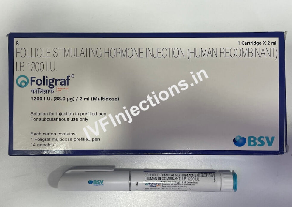Foligraf 1200 IU Injection
