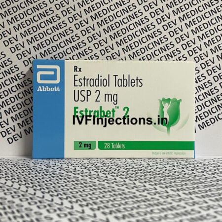 Estrabet 2mg tablet in Delhi, Noida, Gurugram | IVFInjection