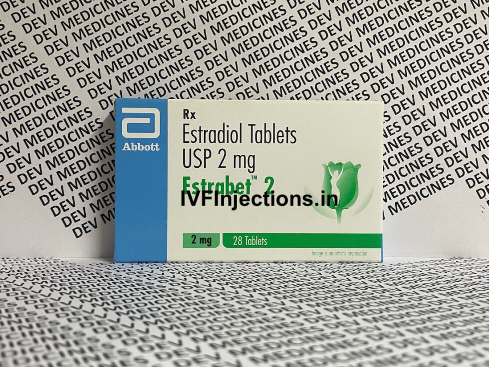 Estrabet 2mg tablet in Delhi, Noida, Gurugram | IVFInjection