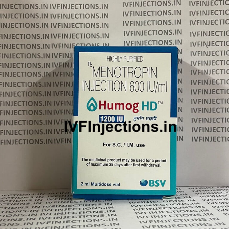 Humog 1200 IU HD Injection | IVFInjection