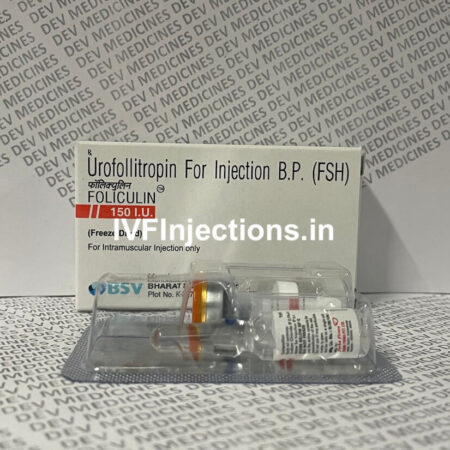 Foliculin 150 IU Injection | Purchase in Delhi, Noida| IVFInjection