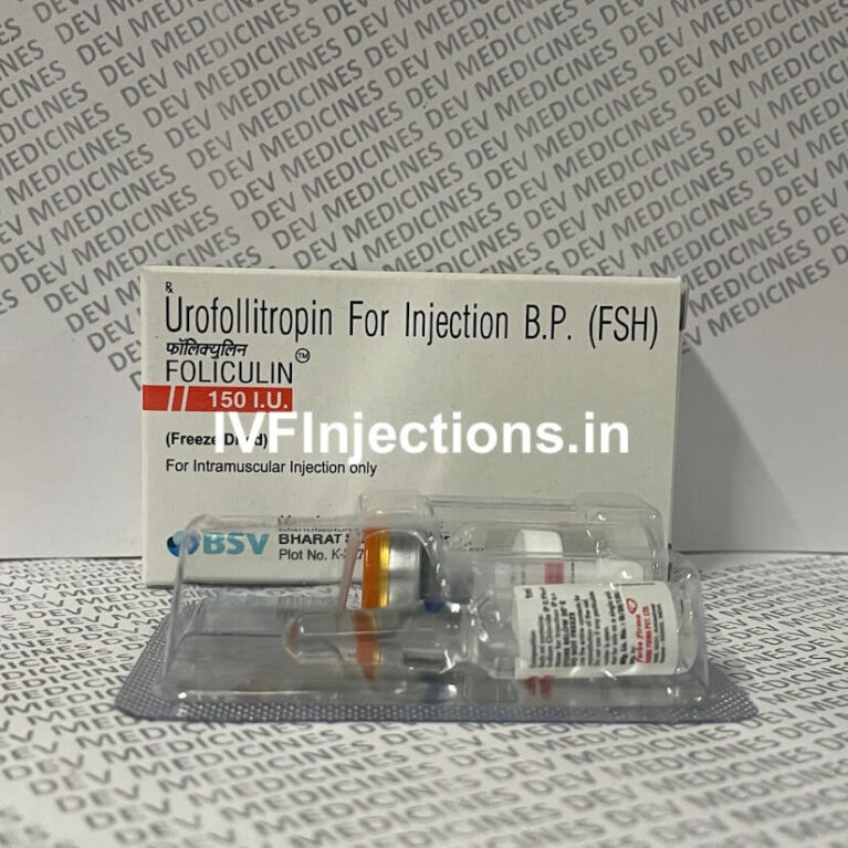 Foliculin 150 IU Injection | Purchase in Delhi, Noida| IVFInjection