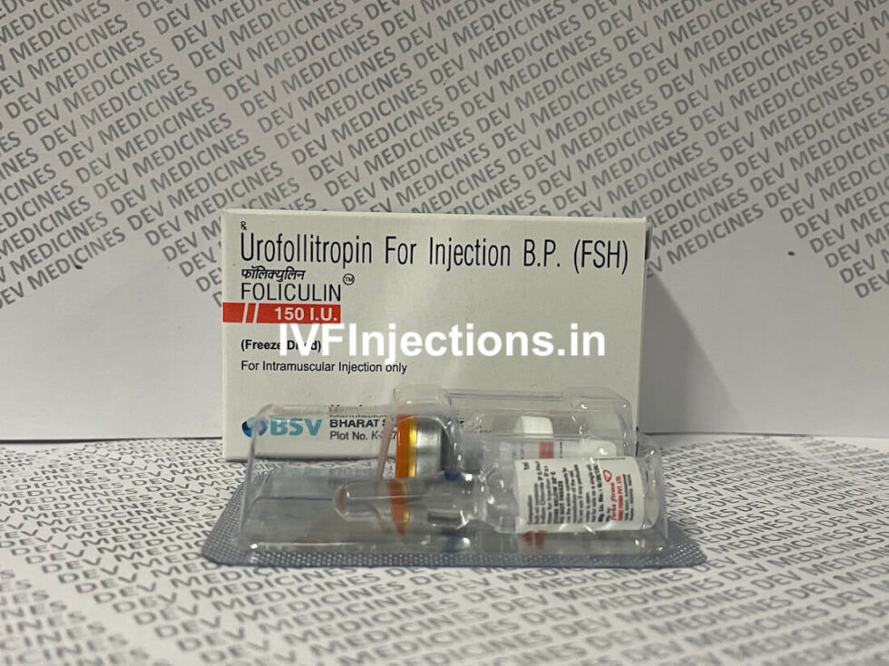 Foliculin 150 IU Injection | Purchase in Delhi, Noida| IVFInjection