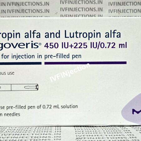 Pergoveris 450 + 225 buy in delhi, noida, ncr, gurugram, ivf injection pergoveris 450 225