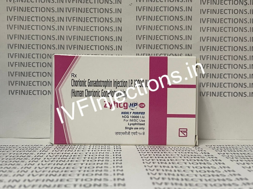 Zyhcg HP 10000, Uses, Benefits, Use in Pregnancy, Price - IVFInjection.in