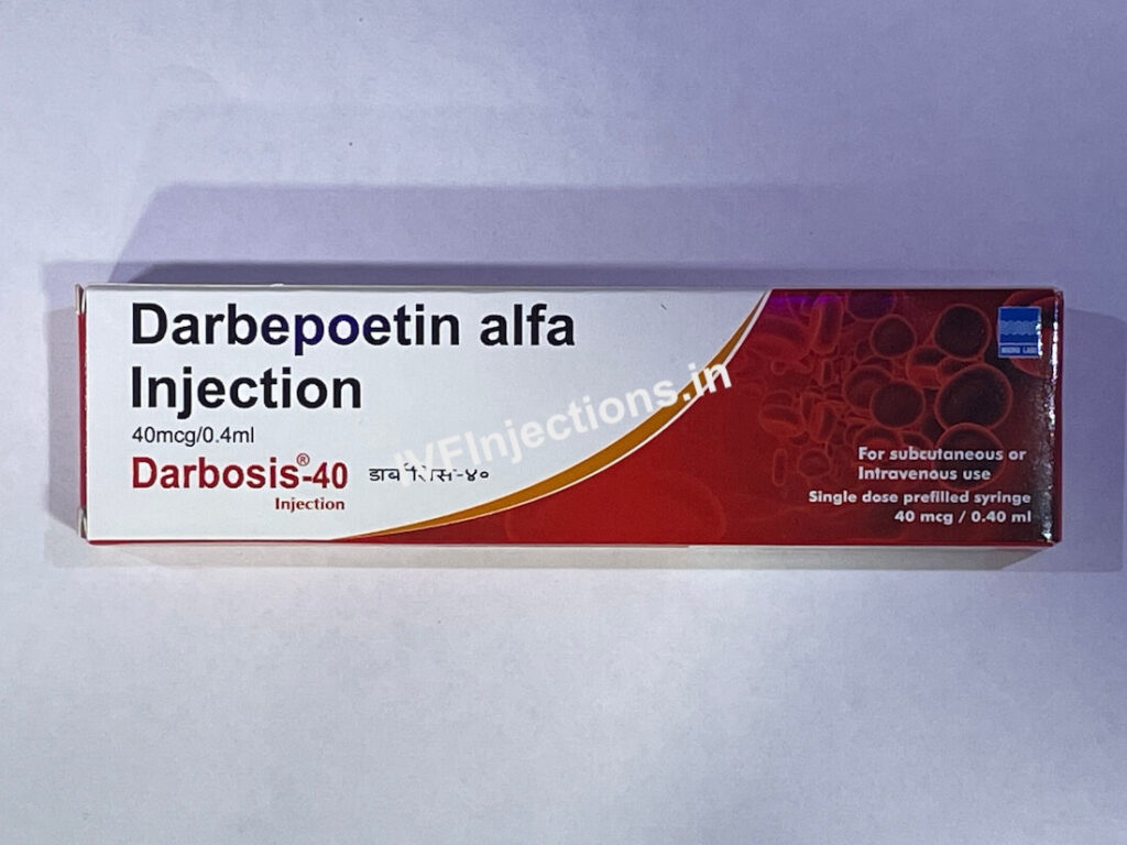 Darberel 40 mcg Injection: Uses, Price, Side Effects, Buy - IVFInjection