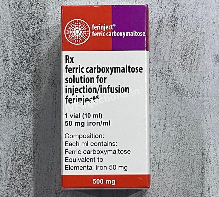 ferinject 500mg injection uses price