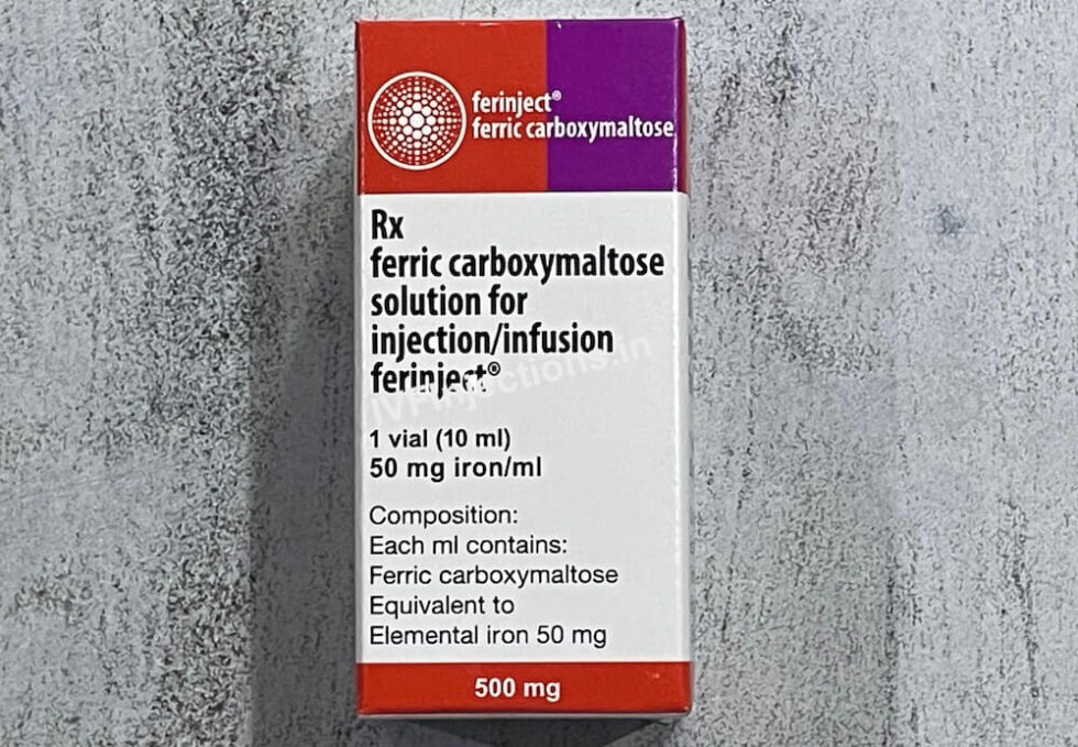 ferinject 500mg injection uses price