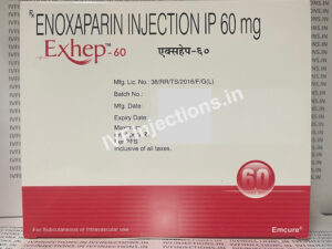exhep 60 mg injection