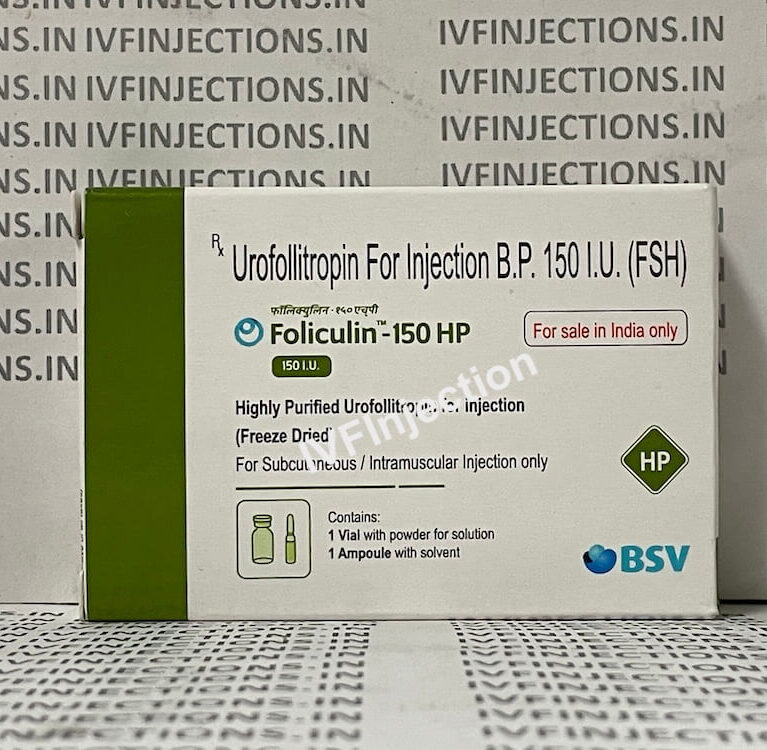 foliculin hp 150 IU injection