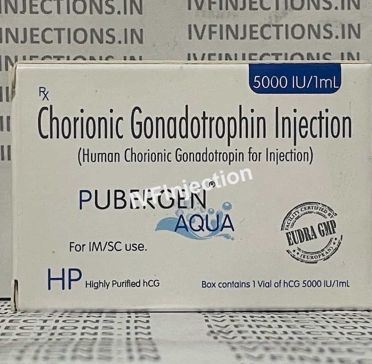 pubergen aqua 5000iu injection