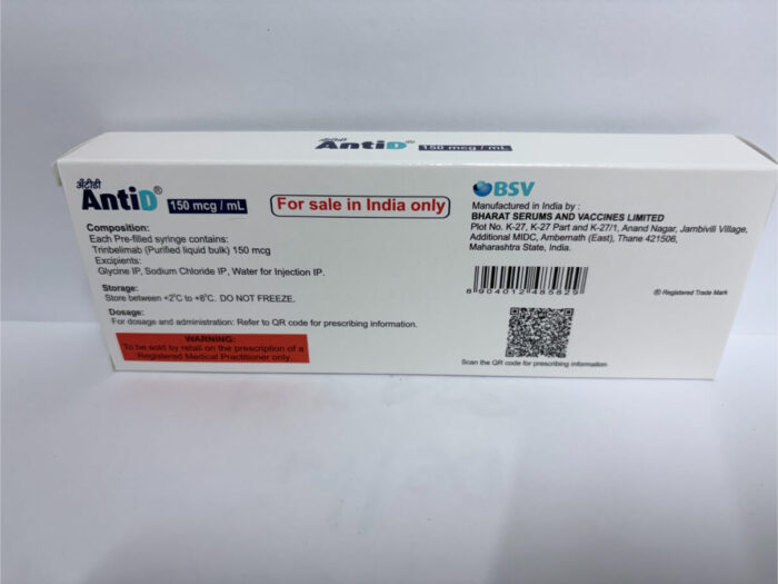 Anti D 150 mcg injection