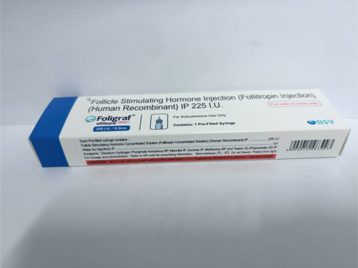 Foligraf 225 iu pfs