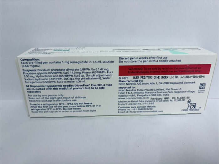 Wegovy 0.25 injection